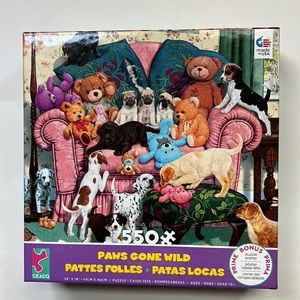Ceaco 550pc jigsaw puzzle Paws Gone Wild